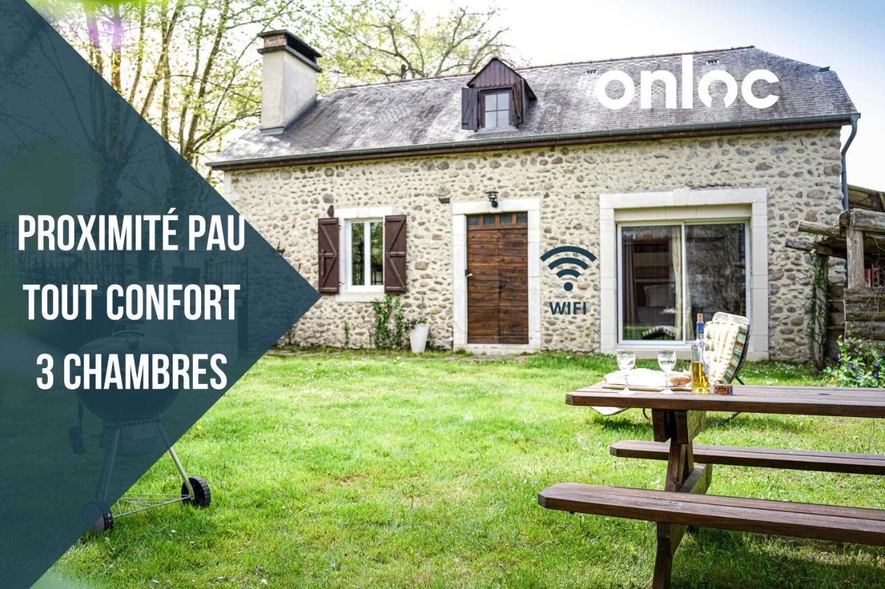 Maison de charme à proximité de Pau - 3 chambres - 6 p - Jardin Sendets  Extérieur photo